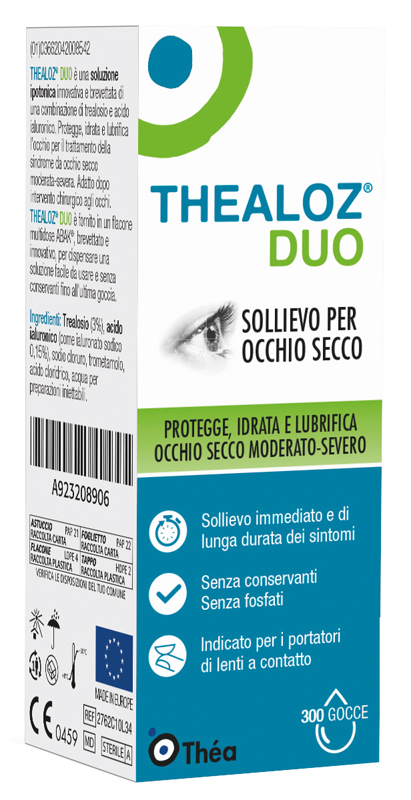 THEALOZ DUO SOLUZIONE OCULARE FLACONE 10 ML - Newepa Srl