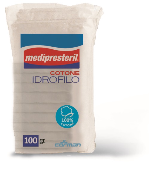 COTONE IDROFILO FU MEDIPRESTERIL CONFEZIONE DA 100GRAMMI - Newepa Srl