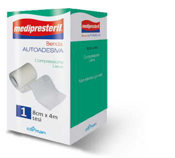 BENDA ADESIVA MEDIPRESTERIL 8X400 CM - Newepa Srl