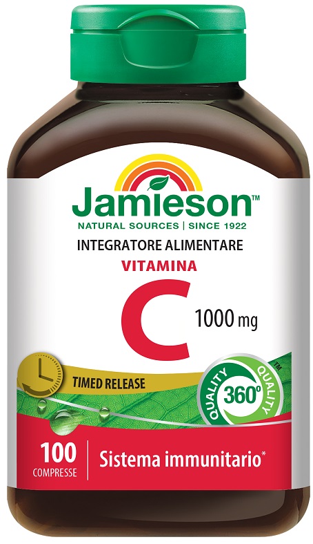 JAMIESON VITAMINA C 1000 TIMED RELEASE 100 COMPRESSE BARATTOG - Newepa Srl