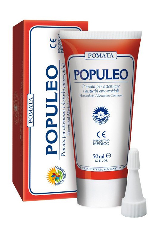 POPULEO POMATA EMORROIDI 50 ML - Newepa Srl