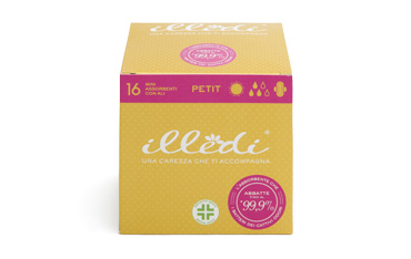 ILLEDI MINI ASSORBENTE CON ALI 16 PEZZI - Newepa Srl