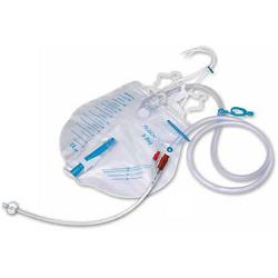 KIT PER CATETERISMO VESCICALE CON CATETERE PROFILCATH IN SILICONE SILKOMED A PERMANENZA DIAMETRO CH16 PRECONNESSO CON SISTEMA DI DRENAGGIO CON KIT DI POSIZIONAMENTO - Newepa Srl