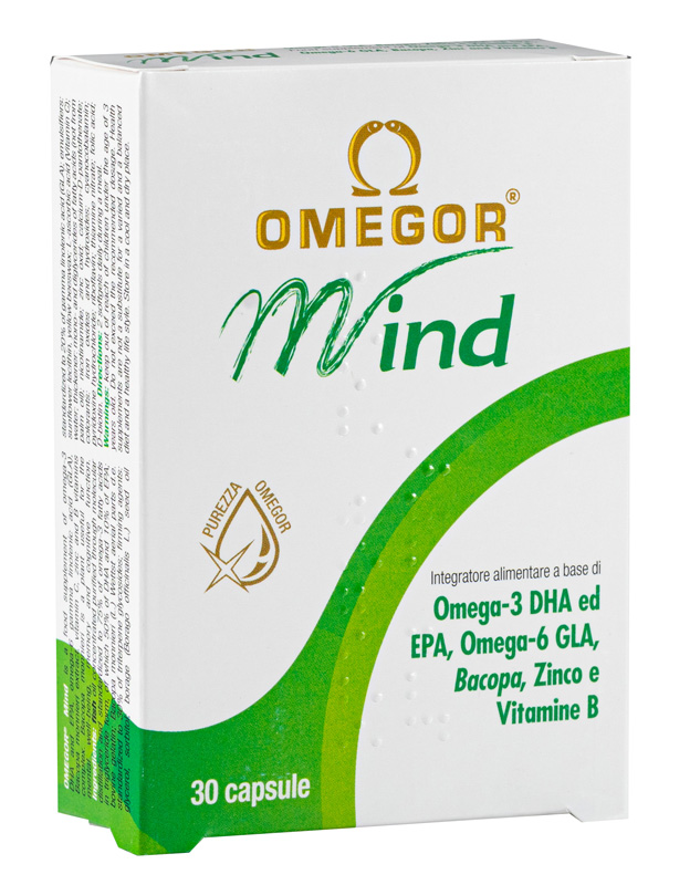 OMEGOR MIND 30 CAPSULE MOLLI - Newepa Srl