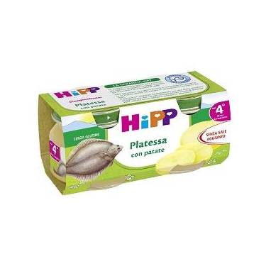 HIPP OMOGENEIZZATO PLATESSA CON PATATE 2X80 G - Newepa Srl