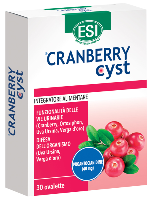 ESI CRANBERRY CYST 30 OVALETTE - Newepa Srl