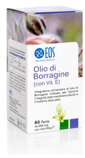 EOS OLIO BORRAGINE 60 PERLE 690MG - Newepa Srl