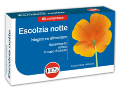 ESCOLZIA NOTTE 60 COMPRESSE - Newepa Srl