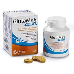 MANGIME COMPLEMENTARE PER CANI GLUTAMAX FORTE BARATTOLO 40 COMPRESSE - Newepa Srl
