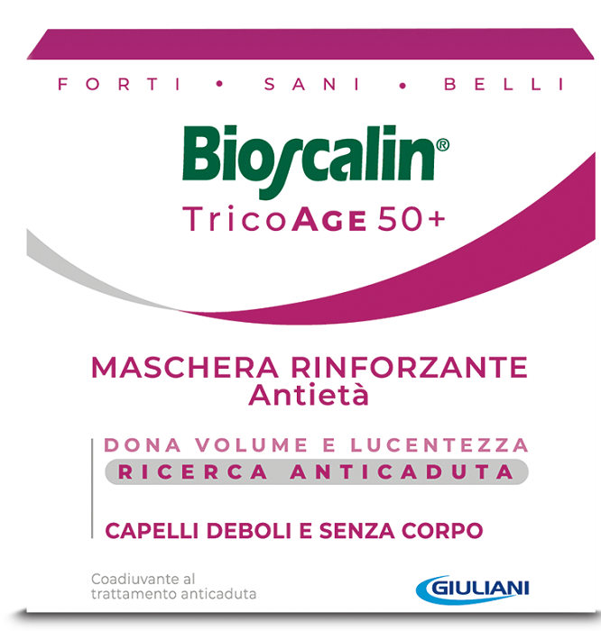 BIOSCALIN TRICOAGE MASCHERA RINFORZANTE ANTIETA' 200 ML - Newepa Srl