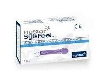 LANCETTE PUNGIDITO MYSTAR SYLKFEEL LANCETS 33 GAUGE 25 PEZZI - Newepa Srl