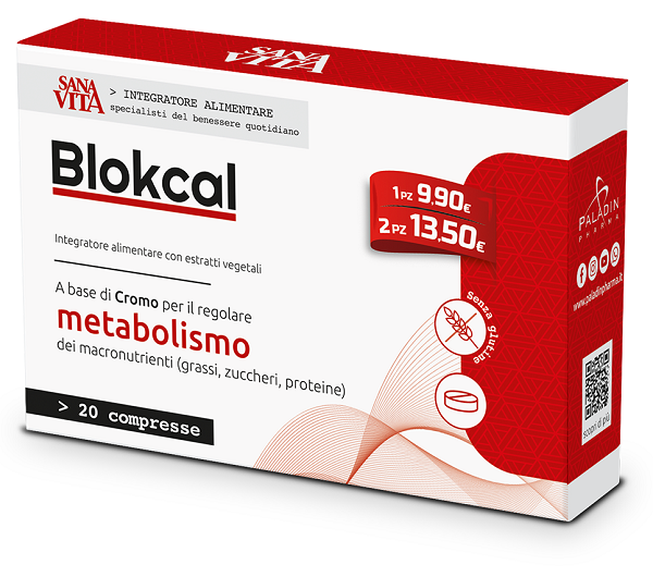 SANAVITA BLOKCAL 20 COMPRESSE - Newepa Srl