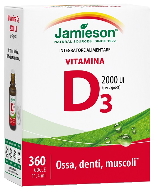JAMIESON VITAMINA D GOCCE 11,4 ML - Newepa Srl