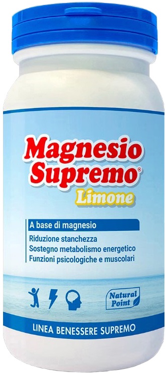MAGNESIO SUPREMO LIMONE POLVERE 150 G - Newepa Srl
