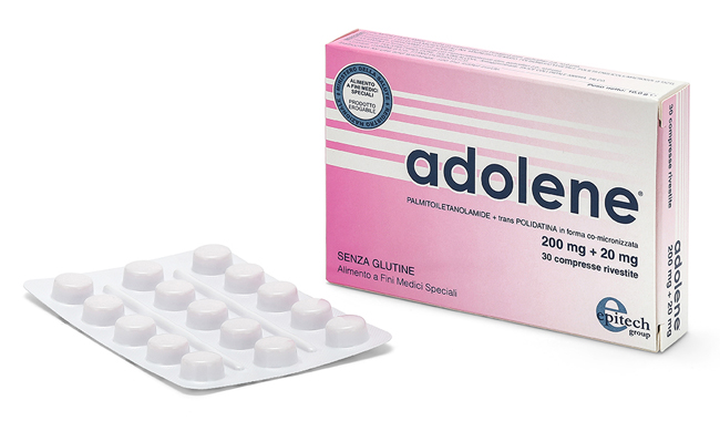 ADOLENE 200MG+20MG 30 COMPRESSE - Newepa Srl
