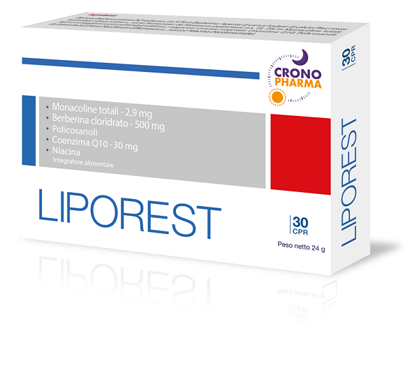 LIPOREST 30 COMPRESSE - Newepa Srl
