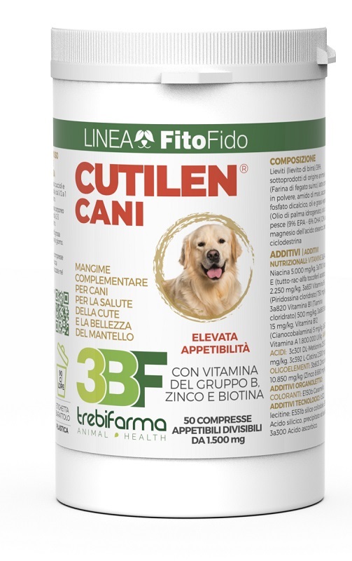 CUTILEN CANI 50 COMPRESSE BARATTOLO 75 G - Newepa Srl
