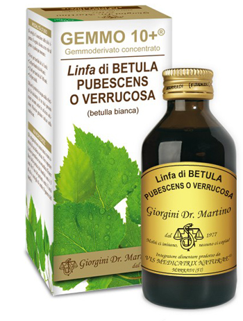 GEMMO 10+ BETULLA B LINFA 100 ML LIQUIDO ANALCOLICO - Newepa Srl