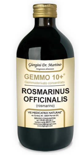 GEMMO 10+ ROSMARINO LIQUIDO ANALCOLICO 500 ML - Newepa Srl