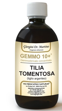 GEMMO 10+ TIGLIO ARGENTEO LIQUIDO ANALCOLICO 500 ML - Newepa Srl