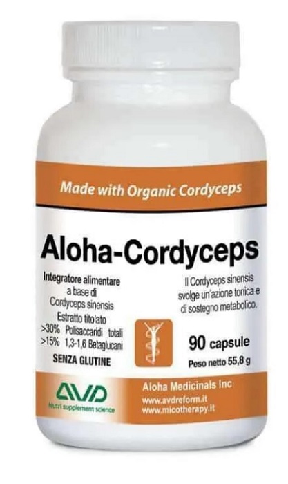 ALOHA CORDYCEPS 90 CAPSULE - Newepa Srl