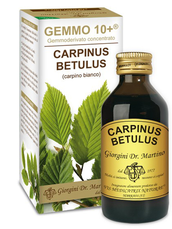 GEMMO 10+ CARPINO BIANCO 100 ML LIQUIDO ANALCOLICO - Newepa Srl