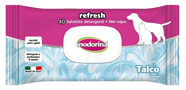 SALVIETTE TALCO INODORINA 40 PEZZI - Newepa Srl