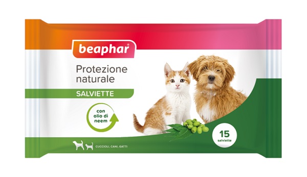 PROTEZIONE NATURALE SALVIETTE AL NEEM 15 PEZZI - Newepa Srl