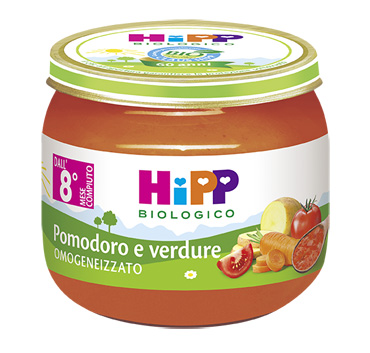 HIPP BIO HIPP BIO OMOGENEIZZATO SUGO POMODORO VERDURE 2X80 G - Newepa Srl