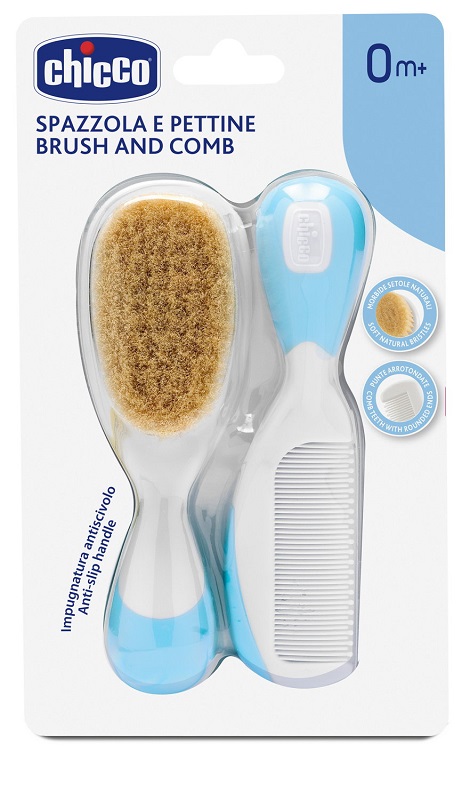 CHICCO SPAZZOLA + PETTINE AZZURRO - Newepa Srl