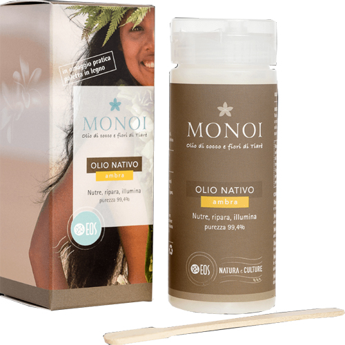 EOS MONOI OLIO NATIVO AMBRA 100 ML - Newepa Srl