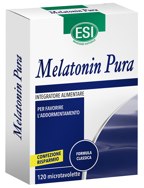 ESI MELATONIN PURA 120 MICROTAVOLETTE - Newepa Srl