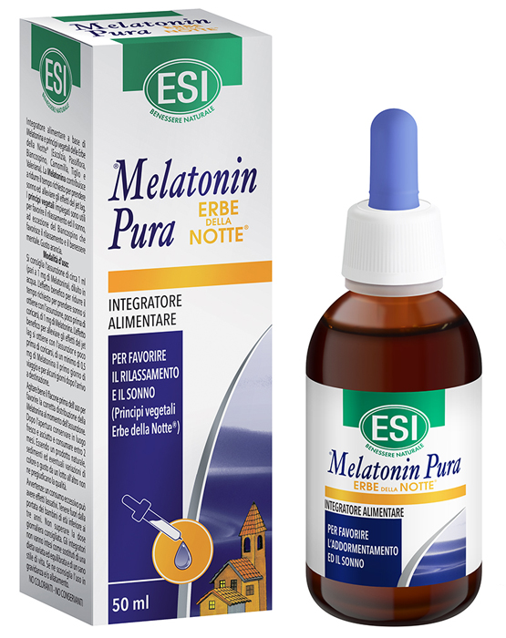 ESI MELATONIN PURA GOCCE ERBE NOTTE 50 ML - Newepa Srl