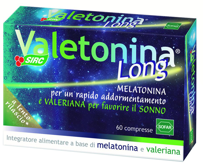 VALETONINA LONG 60 COMPRESSE ASTUCCIO 18 G - Newepa Srl