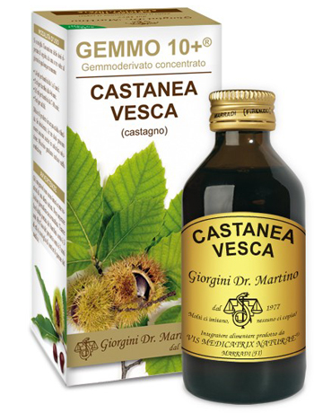 CASTAGNO LIQUIDO ANALCOLICO GEMMO 10+ 100 ML - Newepa Srl