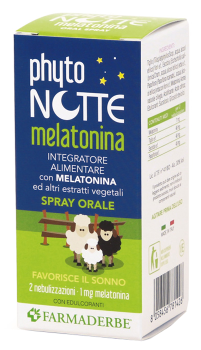 PHYTO NOTTE MELATONINA SPRAY ORALE 30 ML - Newepa Srl