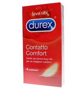 PROFILATTICO DUREX CONTATTO COMFORT 4 PEZZI - Newepa Srl