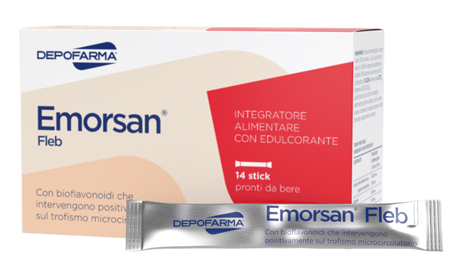 EMORSAN FLEB 14 STICK PACK DA 15 ML - Newepa Srl