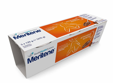 MERITENE CREMA CIOCCOLATO 3 VASETTI X 125 G - Newepa Srl