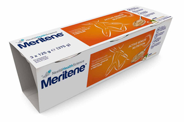 MERITENE CREMA NOCCIOLA 3 VASETTI X 125 G - Newepa Srl