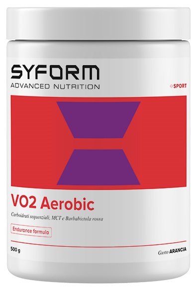 VO2 AEROBIC ARANCIA POLVERE 500 G - Newepa Srl