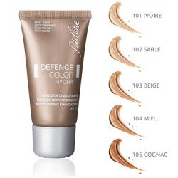DEFENCE COLOR BIONIKE FONDOTINTA IDRATANTE HYDRA 105 COGNAC - Newepa Srl