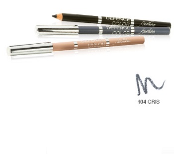 DEFENCE COLOR BIONIKE MATITA OCCHI KOHL & KAJAL 104 GRIS - Newepa Srl