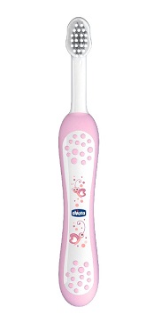 CHICCO SPAZZOLINO PRIMI DENTI DA LATTE ROSA 6-36 MESI - Newepa Srl