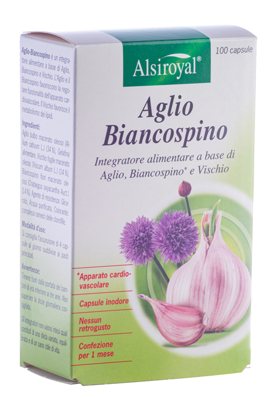 AGLIO BIANCOSPINO 100 CAPSULE - Newepa Srl