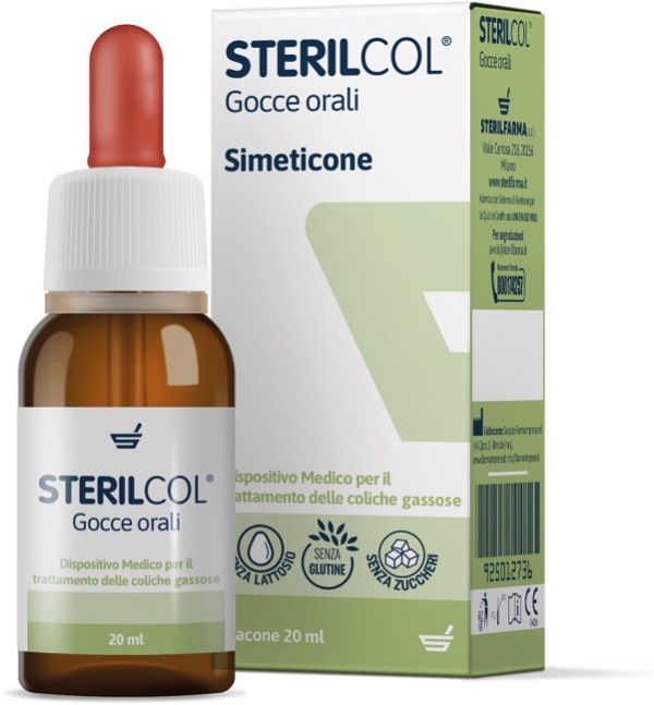 STERILCOL GOCCE ORALI SOSPENSIONE GASTROFUNZIONALE FLACONCINO 20 ML - Newepa Srl