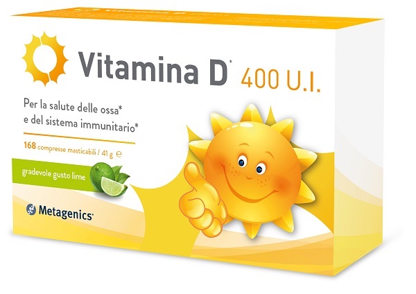 VITAMINA D 400 UI 168 COMPRESSE - Newepa Srl