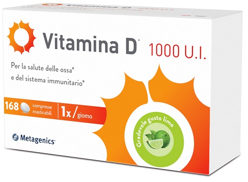 VITAMINA D 1000 UI 168 COMPRESSE MASTICABILI - Newepa Srl