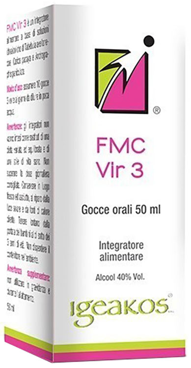 FMC VIR 3 GOCCE ORALI 50 ML - Newepa Srl