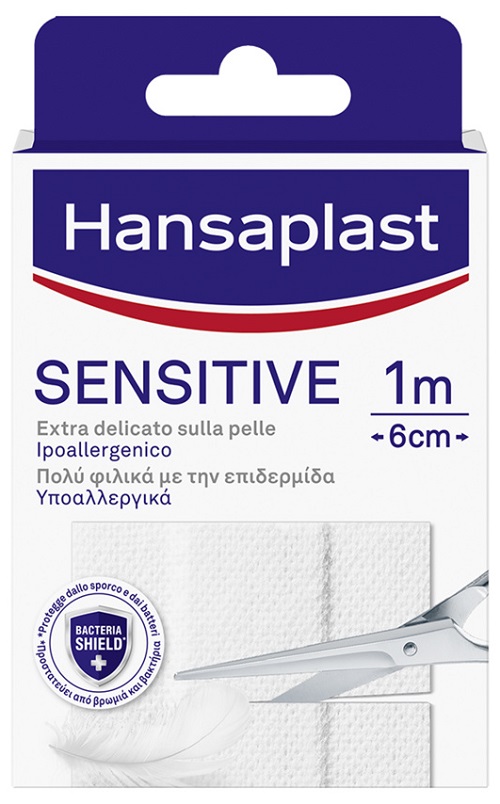 HANSAPLAST STRISCIA SENSITIVE PRETAGLIATA 1X6CM 10 PEZZI - Newepa Srl